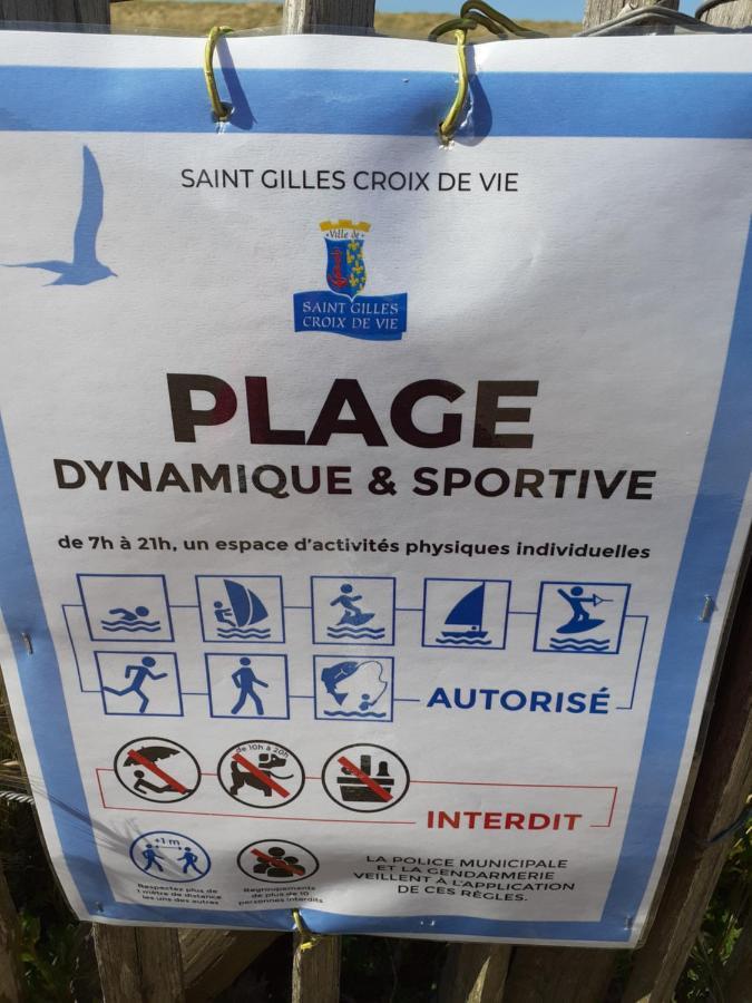 Studio Lumineux Dans La Coulee Verte A Saint Gilles Croix De Vie المظهر الخارجي الصورة